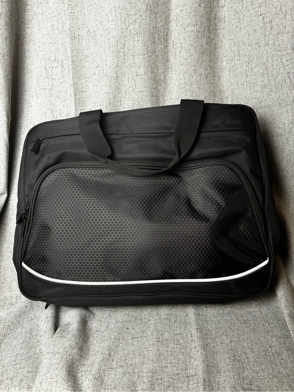 Black Men's Travel Tote Bag - Sleek Everyday Carry